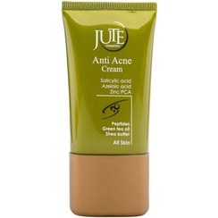 تصویر کرم آنتی آکنه ژوت مناسب انواع پوست حجم 40 میلی لیتر Jute Anti Acne Cream 40 ml