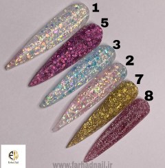 تصویر پلی ژل گلیتر SH poly gel GLITTER