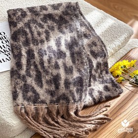 تصویر شال پلنگی زمستانه کد ۳۳۴۰۸ 