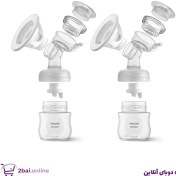 تصویر شیردوش برقی دوقلو فیلیپس اونت SCF393 