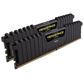 تصویر حافظه رم دسکتاپ کورسیر مدل VENGEANCE LPX Dual 8GBx2 16GB DDR4 3200Mhz 