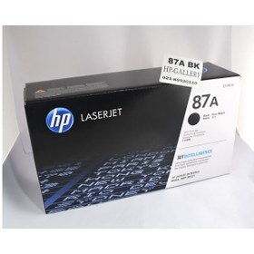 تصویر کارتریج لیزری اچ پی مدل 87A مشکی HP 87A Black LaserJet Toner Cartridge