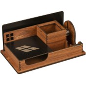 تصویر استند لوازم اداری رومیزی استودیو اقطاعی مدل پنجره 