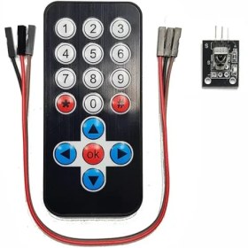 تصویر کیت IR آردوینو با ریموت کنترل 