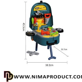 تصویر اسباب بازی ست ابزار چمدانی مجموعه 24 قطعه 