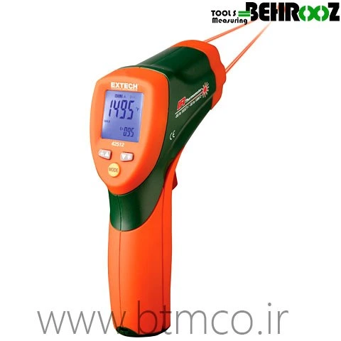 خرید و قیمت ترمومتر لیزری تفنگی اکستچ مدل EXTECH 42512 | ترب