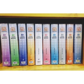 تصویر کلیر بوک 80 برگ قابدار Super Bind 