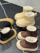 تصویر کفش بوت بچه گانه آگ سایز ۲۸ تا ۳۶ قهوه ای و مشکی 