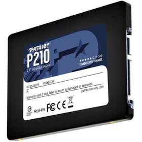 تصویر اس اس دی P210 اینترنال ۱ ترابایت پاتریوت ۲.۵ اینچ Patriot P210 1TB 2.5inch SATA III Internal SSD