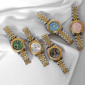 تصویر ساعت زنانه/دخترانه Rolex تاریخدار SGG 