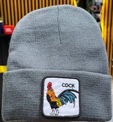 تصویر کلاه بافتنی گورین - خاکستری / COCK 