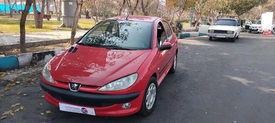 تصویر پژو 206 مدل 1395 ا تیپ 5 فول تیپ 5 فول