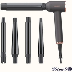 تصویر حالت دهنده و فرکننده مو پرینسلی مدل PR155AT ۵ کاره 