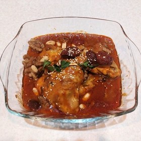 تصویر خوراک مرغ مرصع(مغز دار) 