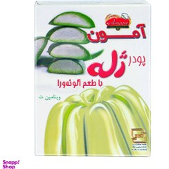 تصویر پودر ژله آلوئه ورا آمون وزن ۷۵ گرم 