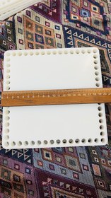 تصویر کفی پلکسی،هایمپک مربع ودایره - کفی هایمپک ایرانی / سایز15 / طرح دایره 