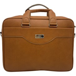 تصویر کیف اداری دو دسته طرح چرم AP 40/17 