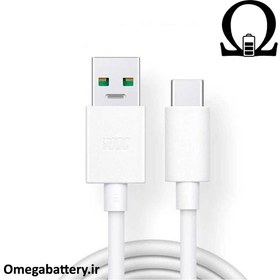 تصویر شارژر، کابل شارژ تایپ سی و آداپتور فست شارژ اصلی اُپو OPPO Fast Charger 