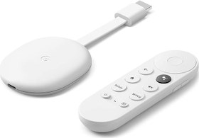 تصویر تلویزیون باکس گوگل Chromecast Chromecast with Google TV Snow