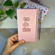 تصویر دفترچه روزانه - ساده برفی To do list note book