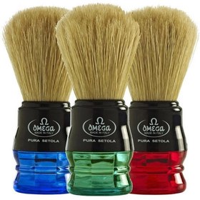 تصویر فرچه اصلاح امگا(Omega)، اصل ایتالیا Omega Professional Shaving Brush
