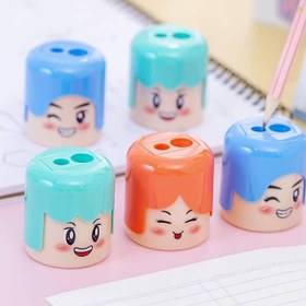 تصویر مدادتراش صورتک 