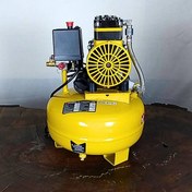 تصویر کمپرسور ایستاده اینتیمکس مدل 13707 ظرفیت ۱۵ لیتر بدون روغن سایلنت 