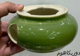 تصویر وارمر گرمکن قوری طرح تکرنگ دوریکا - قرمز tea warmer dorika