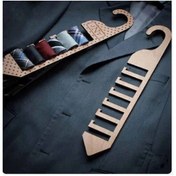 تصویر آویز کروات چوبی 