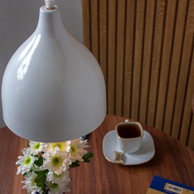 تصویر لوستر مدرن و چراغ آویز تک شعله مدل لونا - مشکی lona-pendant-light