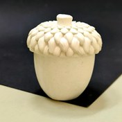 تصویر بیس خام بلوط ۸ سانت، آماده قالبگیری، رها مال 