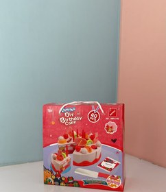 تصویر کیک تولد یک طبقه 