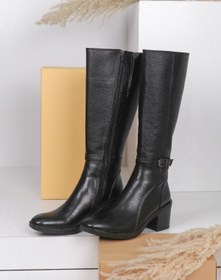 تصویر چکمه پاشنه دار زنانه کد 717 