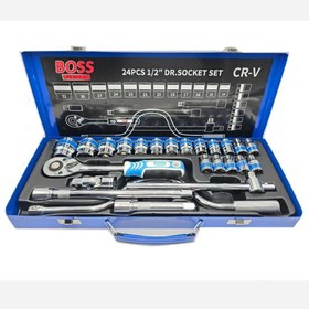 تصویر جعبه بکس باس مدل CR-V مجموعه ۲۴ عددی 