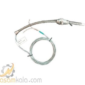 تصویر سنسور دما ترموکوپل نوع K غلاف دار Thermocouple type K temperature sensors