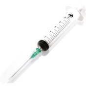 تصویر سرنگ 10 سی سی با سرسوزن 22-21 سه تکه لوئر اسلیپ | سوپا (حداقل سفارش 80 عدد) 