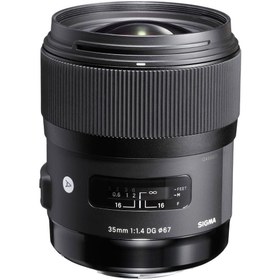 تصویر لنز سیگما مدل Sigma 35mm f/1.4 DG HSM Art for Canon Sigma 35mm f/1.4 DG HSM Art Lens for Canon EF