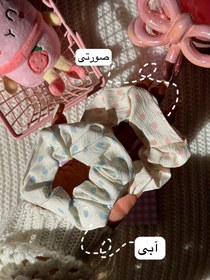 تصویر کش اسکرانچی strawberry - آبی 