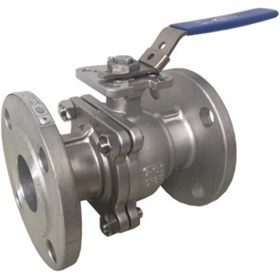 تصویر شیر توپی فلنج دار کلاس 150- 316 - KITZ - 2 flanged ball valve class 150-CF8M-KITZ 316-full port