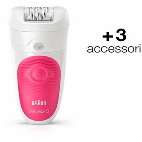 تصویر اپیلاتور(اپیلیدی) سری 5 براون مدل 513-5 Braun Silk epil 5 SE 5-513 - Wet & Dry
