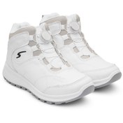 تصویر نیم بوت پسرانه کفش شیما مدل دانلوپ با رویه چرم مصنوعی 