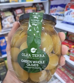 تصویر زیتون OLEA TERRA وزن 360 گرم 