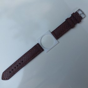 تصویر بند ساعت چرم طبیعی دستدوز سایز 24 watch strap 23mm