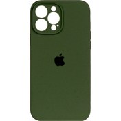 تصویر قاب سیلیکونی اورجینال برای iPhone 12 pro max - سبز فسفری Silicone mobile case for iphone 12 pro max