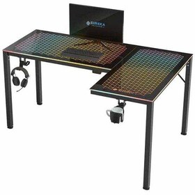 تصویر میز یوریکا Eureka Spectrum Glass ERK-GD-L60R-B-V1-UK 