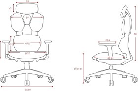 تصویر Astron Gaming Chair - Premium Ergonomic Gaming Chair with Multi-Functional Mechanism Headphone Hanger Carbon Fiber Textured Frame and Adaptive Shoulder amp Lumber Support (Chrome) - ارسال 15 الی 20 روز کاری 