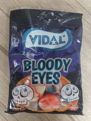 تصویر پاستیل طرح چشم ۹۰گرم ویدال VIDAL