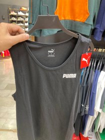 تصویر رکابی ورزشی مشکی 01 677122 پوما - M ESS Men's Small Logo Tank 677122 01 PUMA