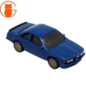 تصویر ماکت فلزی بی‌ام‌و 635CS-i 1978 آبی سایز 1/87 
