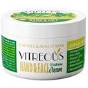 تصویر کرم مرطوب کننده دست و صورت برای پوست های چرب و جوشدار ویتروس 200 میلی لیتر vitreous Moisturizing Cream 200ml
